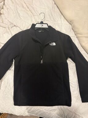 The North Face Black Half-Zip Fleece Pullover